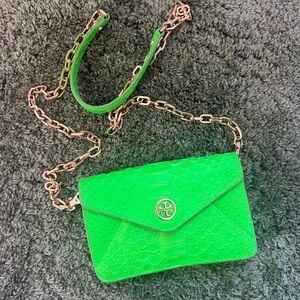 Tory Burch Green Crossbody Bag